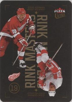 2021-22 Ultra - Rink Masters Gold #1  RM Steve Yzerman Front