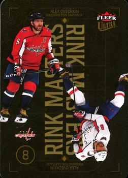 2021-22 Ultra - Rink Masters Gold #25  RM Alex Ovechkin Front