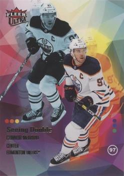 2021-22 Ultra - Seeing Double #DT-6 Connor McDavid Front