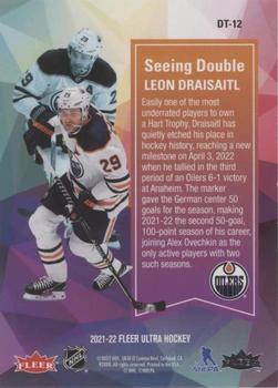 2021-22 Ultra - Seeing Double #DT-12 Leon Draisaitl Back