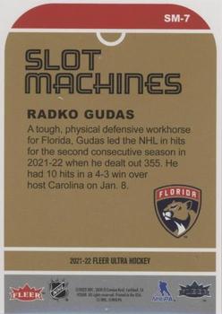 2021-22 Ultra - Slot Machines #SM-7 Radko Gudas Back