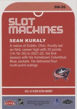 2021-22 Ultra - Slot Machines #SM-26 Sean Kuraly Back