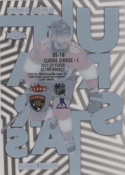 2021-22 Ultra - Ultra Stars #US-16 Claude Giroux Back