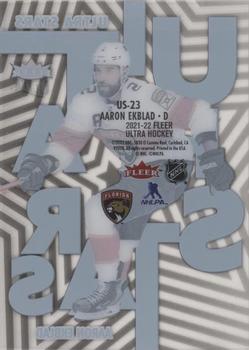 2021-22 Ultra - Ultra Stars #US-23 Aaron Ekblad Back