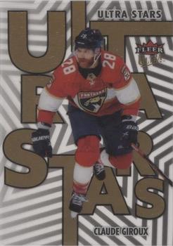 2021-22 Ultra - Ultra Stars Gold #US-16 Claude Giroux Front