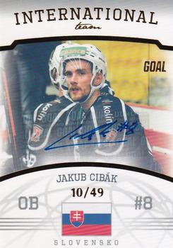 2022-23 Goal Chance Liga Serie 2 - International Team Autograph #7 Jakub Cibak Front