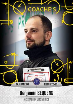 2022-23 Goal Chance Liga Serie 2 - Coach‘s #32 Benjamin Sequens Front