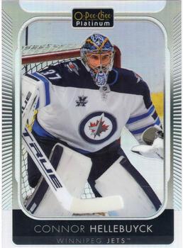 2021-22 O-Pee-Chee Platinum - Rainbow #39 Connor Hellebuyck Front