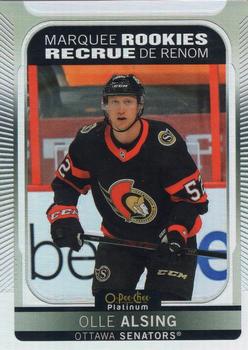 2021-22 O-Pee-Chee Platinum - Rainbow #256 Olle Alsing Front