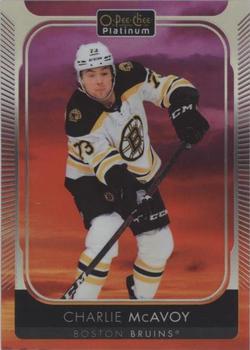 2021-22 O-Pee-Chee Platinum - Sunset #54 Charlie McAvoy Front