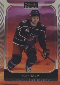 2021-22 O-Pee-Chee Platinum - Sunset #56 Max Domi Front