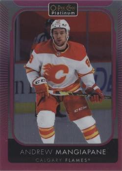 2021-22 O-Pee-Chee Platinum - Matte Pink #9 Andrew Mangiapane Front