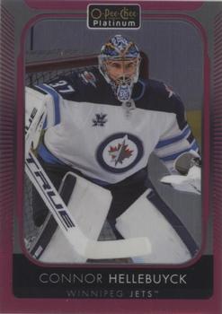2021-22 O-Pee-Chee Platinum - Matte Pink #39 Connor Hellebuyck Front