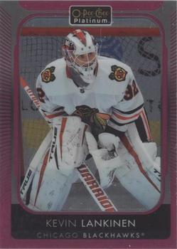 2021-22 O-Pee-Chee Platinum - Matte Pink #49 Kevin Lankinen Front
