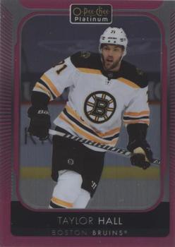2021-22 O-Pee-Chee Platinum - Matte Pink #63 Taylor Hall Front