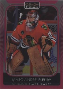 2021-22 O-Pee-Chee Platinum - Matte Pink #180 Marc-Andre Fleury Front