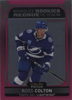 2021-22 O-Pee-Chee Platinum - Matte Pink #214 Ross Colton Front