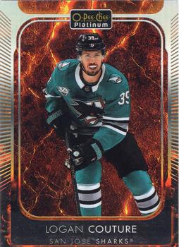 2021-22 O-Pee-Chee Platinum - Hot Magma #173 Logan Couture Front