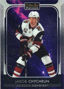 2021-22 O-Pee-Chee Platinum - Cosmic #156 Jakob Chychrun Front