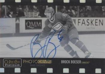 2021-22 O-Pee-Chee Platinum - 2020-21 O-Pee-Chee Platinum Update #PD-16 Brock Boeser Front
