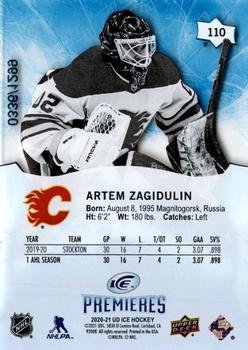 2021-22 Upper Deck Ice - 2020-21 Upper Deck Ice #110 Artem Zagidulin Back