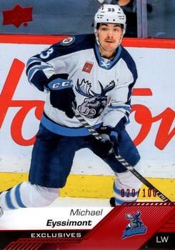 2022-23 Upper Deck AHL - Exclusives #13 Michael Eyssimont Front