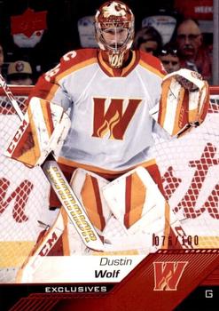 2022-23 Upper Deck AHL - Exclusives #41 Dustin Wolf Front
