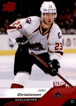 2022-23 Upper Deck AHL - Exclusives #95 Jake Christiansen Front