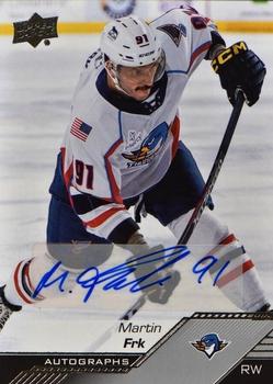 2022-23 Upper Deck AHL - Autographs #3 Martin Frk Front