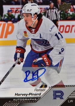 2022-23 Upper Deck AHL - Autographs #37 Rafael Harvey-Pinard Front