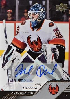 2022-23 Upper Deck AHL - Autographs #59 Joey Daccord Front
