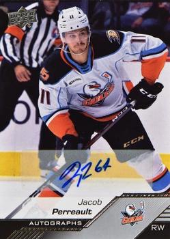 2022-23 Upper Deck AHL - Autographs #75 Jacob Perreault Front