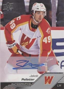 2022-23 Upper Deck AHL - Autographs #89 Jakob Pelletier Front