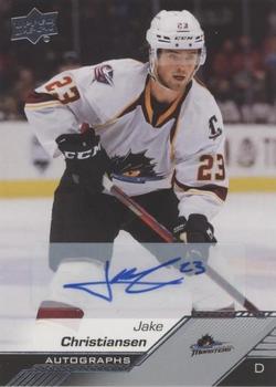 2022-23 Upper Deck AHL - Autographs #95 Jake Christiansen Front