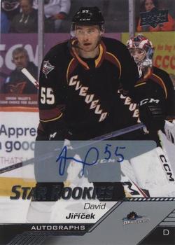 2022-23 Upper Deck AHL - Autographs #102 David Jiricek Front