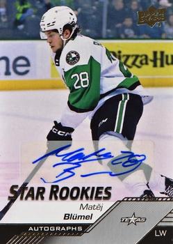 2022-23 Upper Deck AHL - Autographs #104 Matej Blumel Front