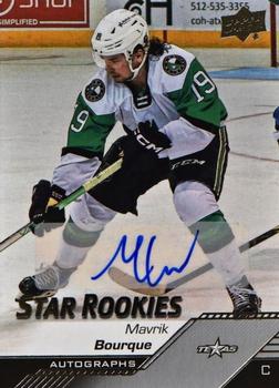 2022-23 Upper Deck AHL - Autographs #109 Mavrik Bourque Front
