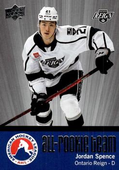 2022-23 Upper Deck AHL - AHL All-Rookie Team #AR-3 Jordan Spence Front