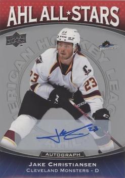 2022-23 Upper Deck AHL - AHL All-Stars Autographs #AS-8 Jake Christiansen Front