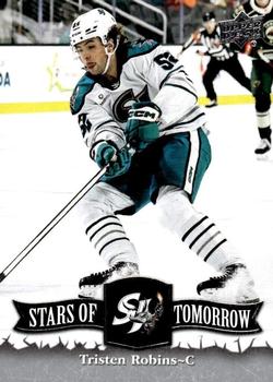 2022-23 Upper Deck AHL - Stars of Tomorrow #ST-1 Tristen Robins Front