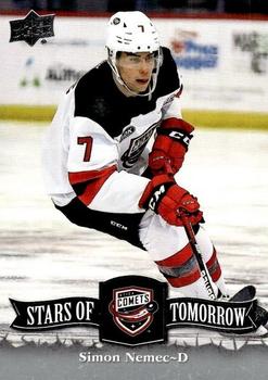 2022-23 Upper Deck AHL - Stars of Tomorrow #ST-2 Simon Nemec Front