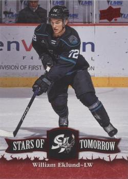 2022-23 Upper Deck AHL - Stars of Tomorrow Red #ST-10 William Eklund Front