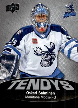 22/23 UPPER DECK AHL TENDYS GOLD PARALLEL #T3 Anton Khudobin #3/25