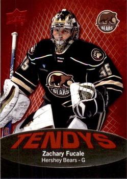 2022-23 Upper Deck AHL - Tendys Red #T-5 Zachary Fucale Front
