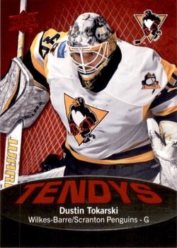 2022-23 Upper Deck AHL - Tendys Red #T-19 Dustin Tokarski Front
