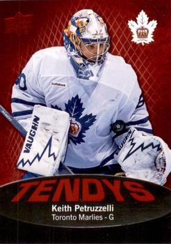 2022-23 Upper Deck AHL - Tendys Red #T-20 Keith Petruzzelli Front