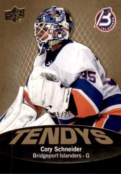 2022-23 Upper Deck AHL - Tendys Gold #T-11 Cory Schneider Front