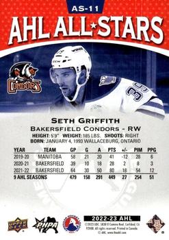 2022-23 Upper Deck AHL - AHL All-Stars #AS-11 Seth Griffith Back
