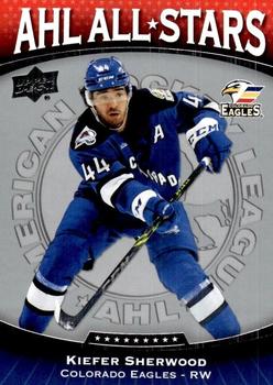 2022-23 Upper Deck AHL - AHL All-Stars #AS-12 Kiefer Sherwood Front