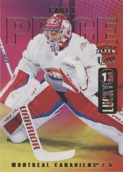 2021-22 Ultra - Lucky 13 Achievements #L 13-5 Carey Price Front